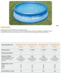 Intex Solarplane fr 305 cm Easy-Pool 28011
