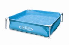 INTEX Mini Frame Pool 122x122x30cm Blau 57173