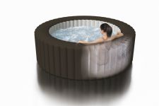 Whirlpool Intex Jet + Bubble Deluxe Kalkschutz +Salzwasser 28458