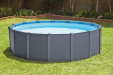 Intex Graphite Panel Pool 478x124cm +Sandfilter 26384