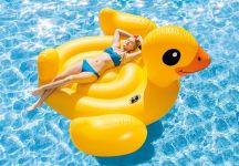 Intex Badeinsel Mega Yellow Duck Island 56286