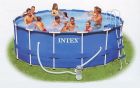 Intex Metal Frame Pool Komplett Set 457x107 ECO Set 28234 GS